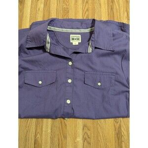 Converse One Star Women's Purple Long Sleeve Shirt L